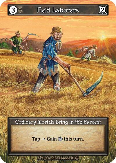 Field Laborers - Foil (Arthurian Legends)(OR)