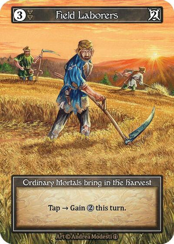 Field Laborers - Foil (Arthurian Legends)(OR)