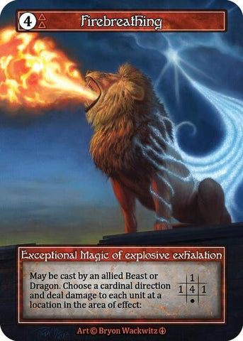 Firebreathing - Foil (Arthurian Legends)(EX)