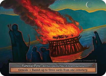 Funeral Pyre - Foil (Arthurian Legends)(EX)