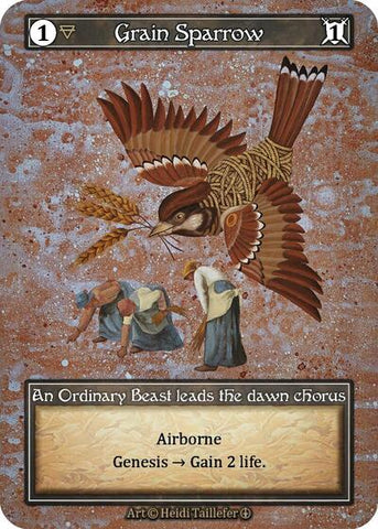 Grain Sparrow - Foil (Arthurian Legends)(OR)