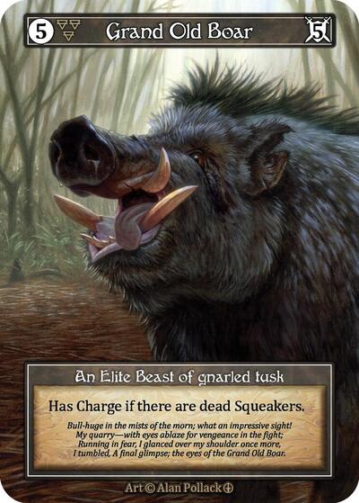 Grand Old Boar - Foil (Arthurian Legends)(EL)