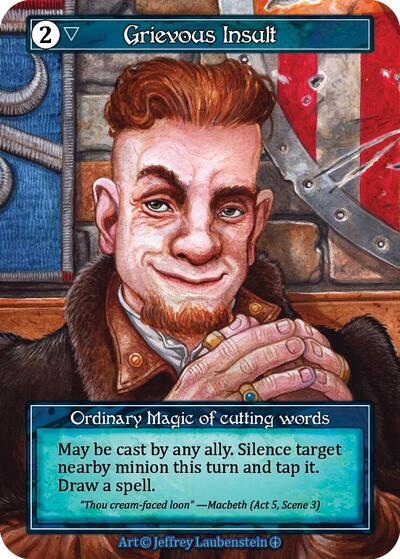 Grievous Insult - Foil (Arthurian Legends)(OR)