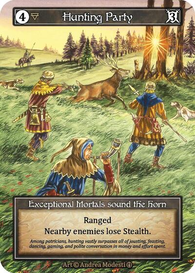 Hunting Party - Foil (Arthurian Legends)(EX)
