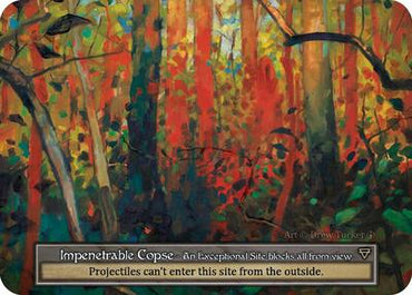Impenetrable Copse - Foil (Arthurian Legends)(EX)