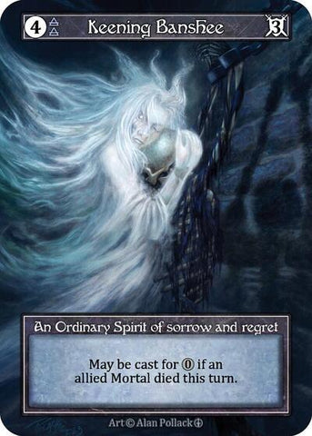 Keening Banshee - Foil (Arthurian Legends)(OR)