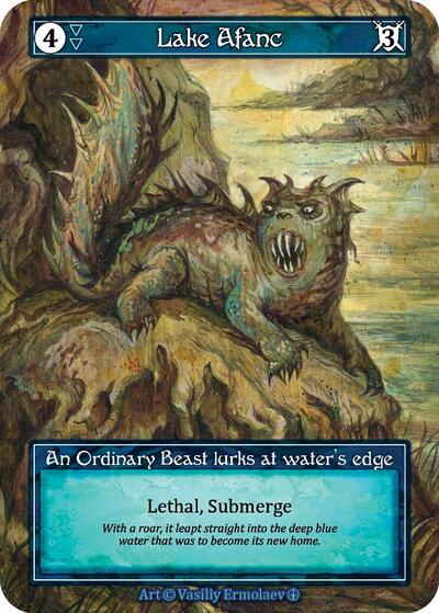 Lake Afanc - Foil (Arthurian Legends)(OR)