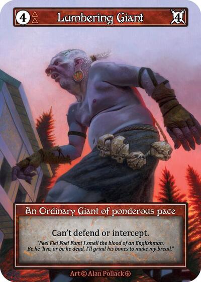 Lumbering Giant - Foil (Arthurian Legends)(OR)