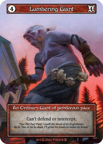 Lumbering Giant - Foil (Arthurian Legends)(OR)