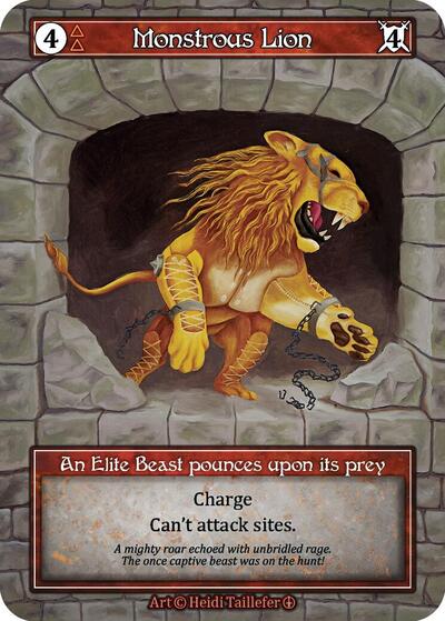Monstrous Lion - Foil (Arthurian Legends)(EL)