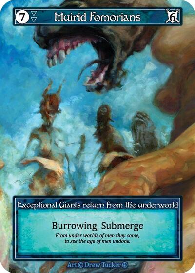 Muirid Fomorians - Foil (Arthurian Legends)(EX)