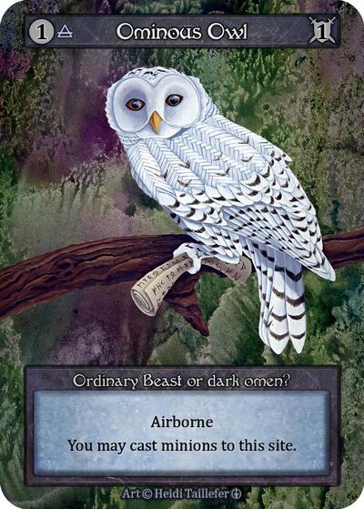 Ominous Owl (Arthurian Legends)(OR)