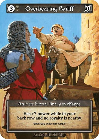 Overbearing Bailiff - Foil (Arthurian Legends)(EL)