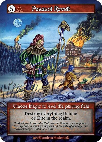 Peasant Revolt - Foil (Arthurian Legends)(UN)