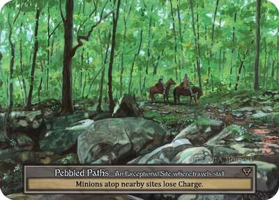 Pebbled Paths - Foil (Arthurian Legends)(EX)