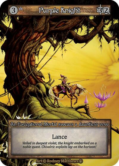 Purple Knight (Arthurian Legends)(EX)