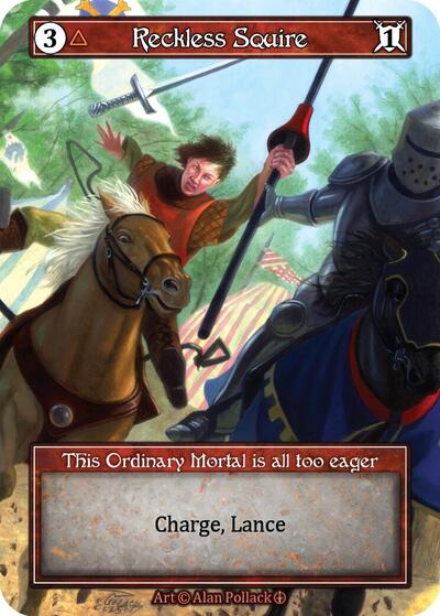 Reckless Squire - Foil (Arthurian Legends)(OR)