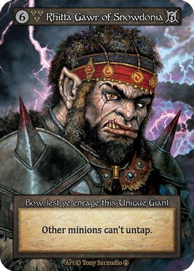 Rhitta Gawr of Snowdonia (Arthurian Legends)(UN)