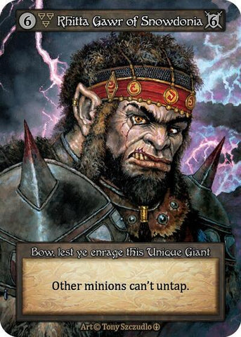 Rhitta Gawr of Snowdonia (Arthurian Legends)(UN)