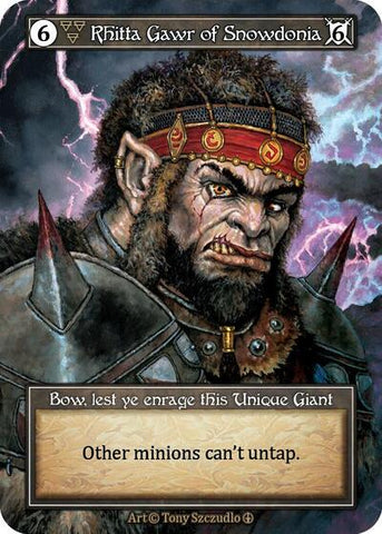 Rhitta Gawr of Snowdonia - Foil (Arthurian Legends)(UN)