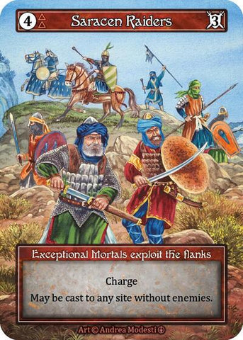 Saracen Raiders - Foil (Arthurian Legends)(EX)