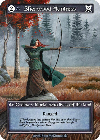 Sherwood Huntress (Foil) [Arthurian Legends]