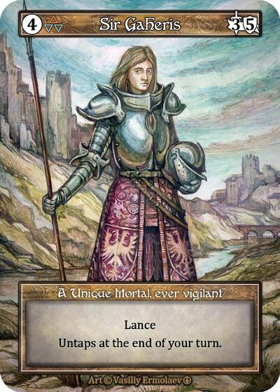 Sir Gaheris - Foil (Arthurian Legends)(UN)