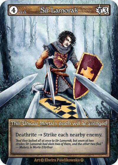 Sir Lamorak - Foil (Arthurian Legends)(UN)