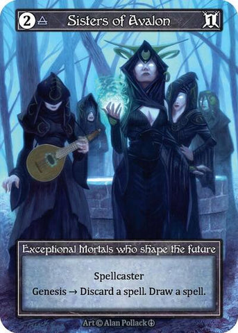 Sisters of Avalon - Foil (Arthurian Legends)(EX)