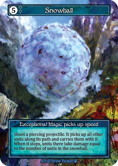 Snowball - Foil (Arthurian Legends)(EX)