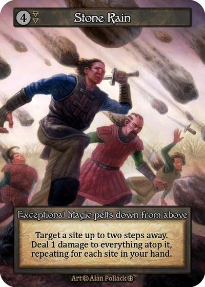 Stone Rain (Arthurian Legends)(EX)