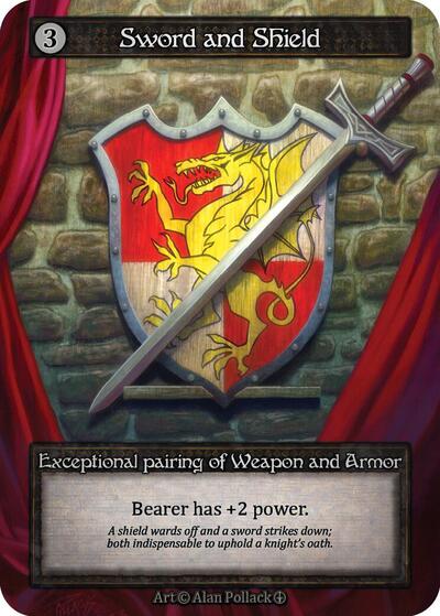 Sword and Shield (Arthurian Legends)(EX)