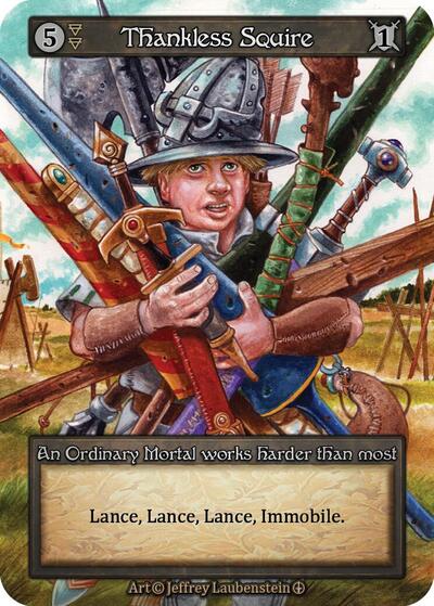 Thankless Squire (Arthurian Legends)(OR)
