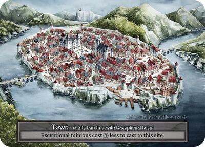 Town - Foil (Arthurian Legends)(EX)