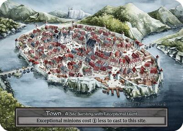 Town - Foil (Arthurian Legends)(EX)