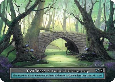 Troll Bridge - Foil (Arthurian Legends)(EX)