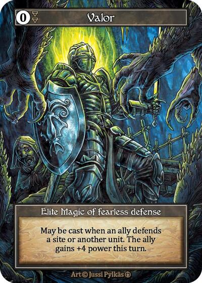 Valor - Foil (Arthurian Legends)(EL)