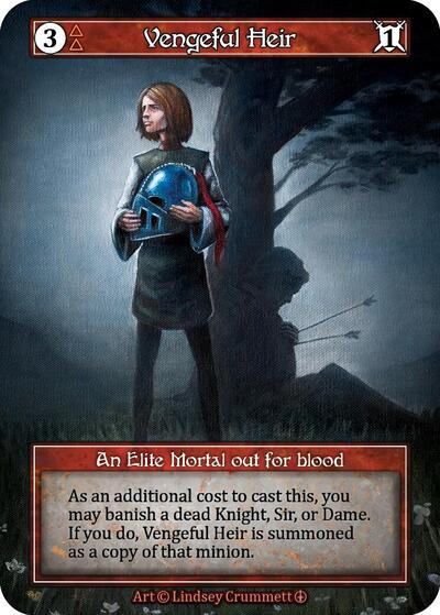 Vengeful Heir - Foil (Arthurian Legends)(EL)