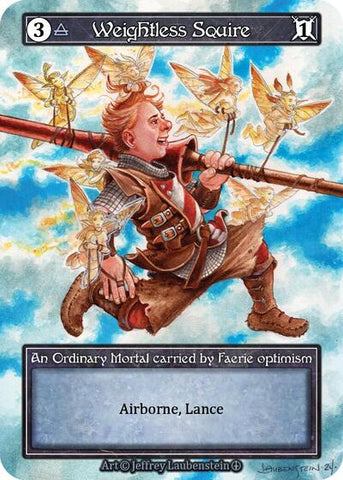 Weightless Squire - Foil (Arthurian Legends)(OR)