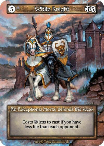 White Knight - Foil (Arthurian Legends)(EX)