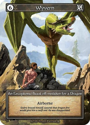 Wyvern - Foil (Arthurian Legends)(EX)