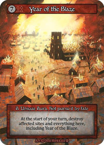 Year of the Blaze (Arthurian Legends)(UN)