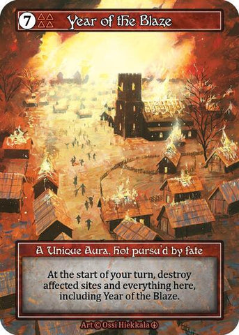 Year of the Blaze - Foil (Arthurian Legends)(UN)