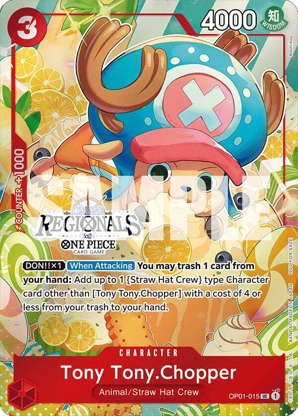 Tony Tony.Chopper [Online Regional 2024 Vol. 3] (One Piece Promotion Cards)(OP01-015)(UC)