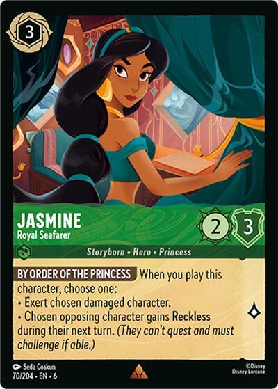 Jasmine - Royal Seafarer - Cold Foil (Azurite Sea)(6-070/204)(R)