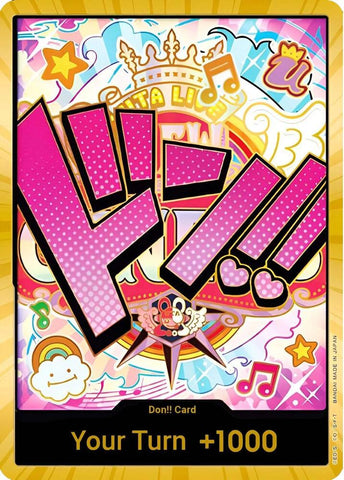 DON!! Card (Uta) (Gold) - Foil (Premium Booster -The Best- [PRB-01])()(DON!!)
