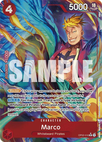 Marco (Alternate Art) - Foil (Premium Booster -The Best- [PRB-01])(OP02-018)(R)