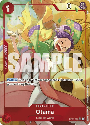 Otama (Alternate Art) - Foil (Premium Booster -The Best- [PRB-01])(OP01-006)(UC)