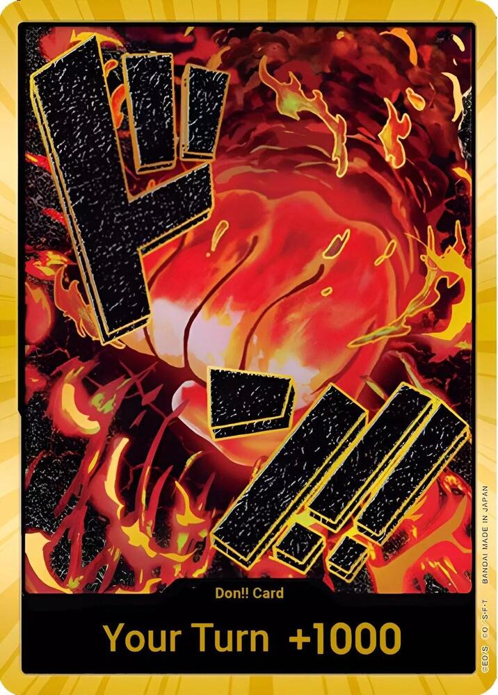 DON!! Card (Sakazuki) (Gold) - Foil (Premium Booster -The Best- [PRB-01])()(DON!!)