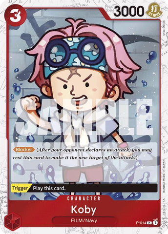 Koby (Jolly Roger Foil) - Foil (Premium Booster -The Best- [PRB-01])(P-014)(PR)